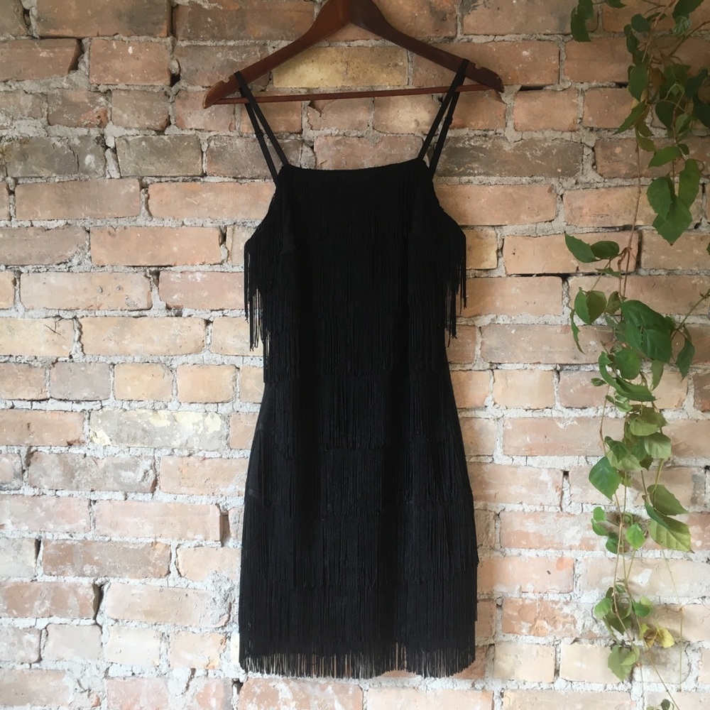 Layered Fringe Dress